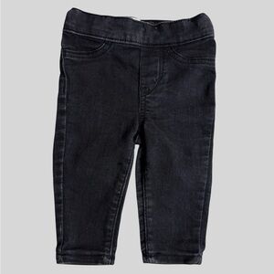 Infant Levi’s black denim leggings 3m